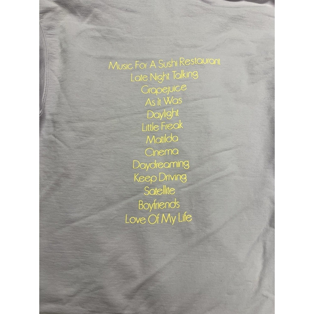 Harry Styles House Hoodie Womens L Love On Tour Lavender Hooded Sweatshirt Cozy - Picture 5 of 9